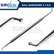 Ball Burnisher # 1 DE Dental Amalgam Instruments Stainless Steel German Grade
