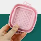 Cosmetic Brush Cleaner Convenient Storage Cleaning Makeup Brushes Silicone