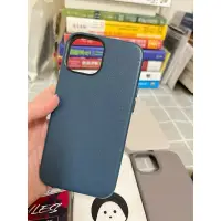 在飛比找蝦皮購物優惠-Iphone13mini VICXXO皮革手機殼(深藍色）