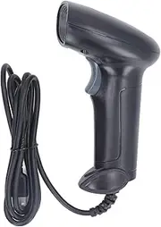 USB 2D QR Barcode Scanner Intelligent Scanning Wide Compatibility Auto Scan and Save Supported Code List for Supermarket Express Warehouse