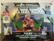 2021 Nfl Prizm Draft Picks Football Mega Box Gold Prizm 60 Cards Per Box Panini