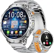 LIGE Smart Watch for Men with 1.85" HD Display/1000 mAh Battery Smart Watches with Call Heart Rate Sleep Monitor 120 Sports Modes for Android iOS, IP68 Waterproof Smartwatch