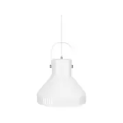 Brilliant Degraves 35cm Matte White DIY Large Industrial Style Pendant Light