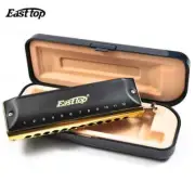 EASTTOP 12Hole 48Tone Chromatic Harmonica Key C Chromatic Mouth Organ Harmonica