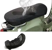 Passenger Seat Cover for Vespa Primavera Sprint LX GTS GTV Motorcycle 3D Mesh Fabric Seat Cushion Nylon Honeycomb Seat Cushion