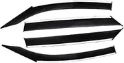 Window Vent Visor Visor Cover Trim Compatible for Volkswagen ID.3 VW ID 3 ID3 2021 + Car Styling Side Deflectors Sun Wind Rain Shield Guard