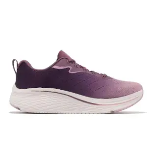 【SKECHERS】慢跑鞋 Max Cushioning Elite 2.0 女鞋 紫紅 厚底 緩震 漸層 運動鞋(129602-MVE)