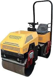 Hydraulic Mini Road Roller – Double-Drum Vibrating Roller for Efficient Asphalt & Pavement Compaction – Heavy-Duty Road Construction Tool for Small Jobs