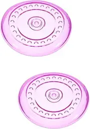 COLLBATH 2pcs Puppy Plaything Dog Training Flying Disc Puppy Fly Disc Toys Throwing Plate Toy for Dogs