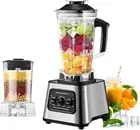 2 in 1 Multi Blender 6000W Professional High Speed Blenders Smoothie Maker