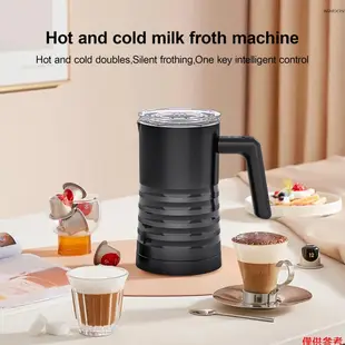 KKmoon MF01牛奶加熱起泡器 4合1多功能 580ml容量 400W功率 冷熱電動奶泡機咖啡打奶泡器 電動