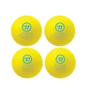 4 pack Warrior speed ball Mini knee Hockey Stick Handling shooting Off Ice