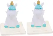 Adjustable Desk Phone Holder Small Cow Phone Stand Decor for Home Office Random Style