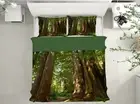 3D Forest Trees 1507NA Bed Pillowcases Quilt Cover Duvet Kathy Barefield Fay