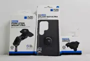 QUAD LOCK KIT GALAXY S23 ULTRA MAG Case, Dampener, FORK STEM Mount Pro *EXPRESS*