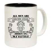 September Virgo Birthday All Men Are Created Equal Mug Cup