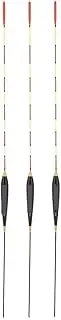 YINGHUA 3pcs Fishing Float Wood Fluorescent High Sensitivity Bobber Luminous Float Marked Bold Fishing Light Float Fishing Accessories (Color : 2)