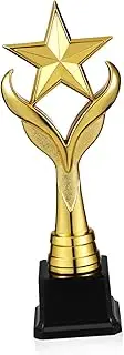 Homoyoyo Star Trophy Award Cup Decorative Trophy Model Metallic Finish for Sports Academic and Corporate Events Unique Design for Celebrations and Recognition