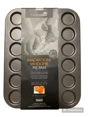 Masterclass Macaroon Whoopsie Pie Pan 24 Hole Non Stick Bakeware Tray 35cmx27cm