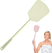 Outdoor Fly Swatter - Heavy-Duty PST Control Tool, Long Handle Extendable Flyswatter | Hard-to-Reach Areas Fly Swatter, Multi-Functional Outdoor & Indoor Buug Swatter for Home Yard Patio & Events