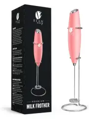 Milk Frother Handheld for Coffee - Electric Hand Blender, Mini Drink Mixer Wh...