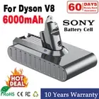 6.0Ah For Dyson V6 SV06 Battery DC58 DC62 SV03 SV05 SV06 Vacuum Cleaner Battery