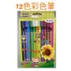 現貨 12色彩色筆 彩色筆 12色色筆 色筆 學生彩色筆 盒裝彩色筆
