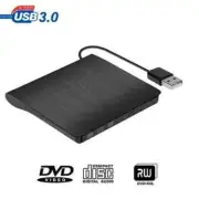 Slim External Portable USB 3.0 DVD Writer Burner Reader Player For Laptop PC