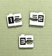 Hacker Thinkfun 2018 Game Replacement Part - Data File Tokens
