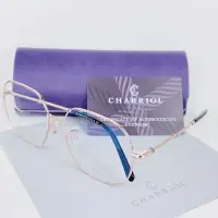 在飛比找蝦皮購物優惠-CHARRIOL純鈦大框眼鏡