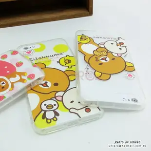 【UNIPRO】Apple iPhone 7 8 PLUS 5.5吋拉拉熊 Rilakkuma TPU 手機殼 空壓殼 保護套San-X正版授權 i7+