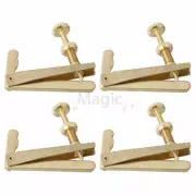4PCS 3/4 4/4 Cello String Fine Adjuster Tuners Gold Cello Adjuster