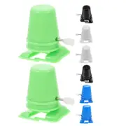 8 Pcs Walking Robot Movement Clay Making Diy Clockwork Toys Parts