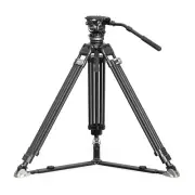 SmallRig AD-Pro8 77" Professional Fluid Head Tripod Kit Video Tripod 4465