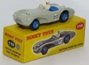 1:48 Model Car, ATLAS - DINKY TOYS - Aston Martin DB3S Sports (110) BOXED/UNOPEN