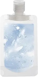Travel Container for Liquids - 30ml/50ml/100ml Refillable Squeeze Pouch | Portable Toiletry Bottle with Leak Proof Design for Shampoo, Conditioner, Lotion, and Other Travel , 3.4 fl oz (100