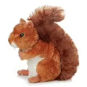 Aurora Mini Flopsie - 8" Nutsie Red Squirrel 30531 Plush Stuffed Animal Toy