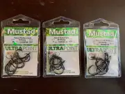 FISH HOOKS Demon Perfect Circle size 3/0 or 4/0 or 5/0 New! Mustad 39950NP-BN