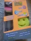Scrub Daddy Dish Daddy, Soap Dispensing Dish Wand Sponge Combo Pack, NEW In box