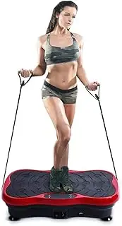 Vibration Plate Exercise Machine 200KG/440lbs Exercise Fitness Slim Vibration Platform with LCD Screen + Bluetooth + Remote, for Body Shaper