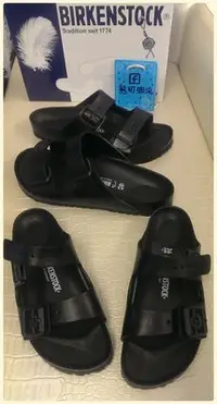 在飛比找Yahoo!奇摩拍賣優惠-44純黑色系列 BIRKENSTOCK MADRID EVA