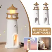 Moon Projection Lighthouse Night Lights Motion Sensor Dimmable Timing Night Lamp