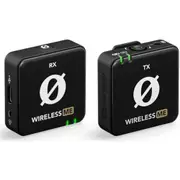 RODE WIME Wireless ME Microphone System - Single Channel, Compact Wireless System For Mobile Journalist, Videographer - Built-In Omni Mic & 3.5mm Mic Input [RODWIME]