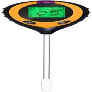 QUMOX Soil PH Tester, 4-In-1 Digital Plant Soil Moisture Meter with PH Value/...