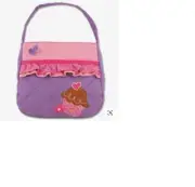 Stephen Joseph Quilted Purse Pink Purple Cupcake Design, NEW WITH TAGS