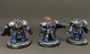Ultramarines Centurion Assault Squad Space Marines Warhammer 40K army Painted
