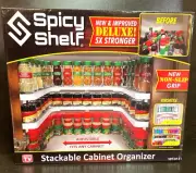 Cabinet/shelf organizer spice rack