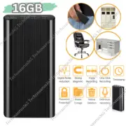 240 Hr Spy Digital Activated Voice Recorder Mini Audio Magnetic 16GB MP3 Player