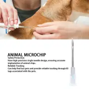 Animal Microchip With Single Needle 2.12 X 12mm Universal Pet Microchip Ta UTS