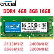 Crucial DDR4 4GB 8GB 16GB 2666 2133 3200 memory SODIMM Laptop RAM Notebook RAM